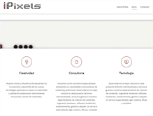 Tablet Screenshot of ipixels.es